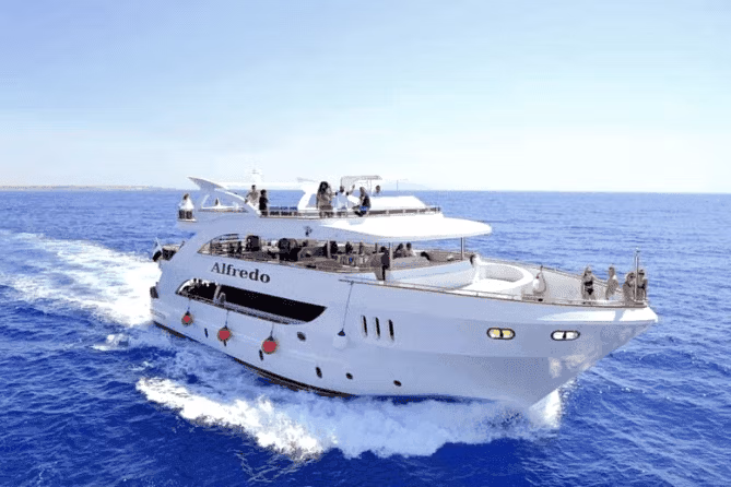 Рас Мохаммед и Белый остров на яхте VIP