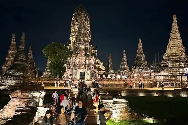 Вечер в Аюттайе, экскурсия из Паттайе и Бангкока