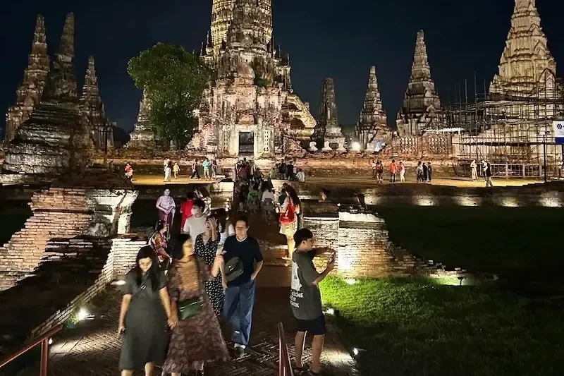 Вечер в Аюттайе, экскурсия из Паттайе и Бангкока
