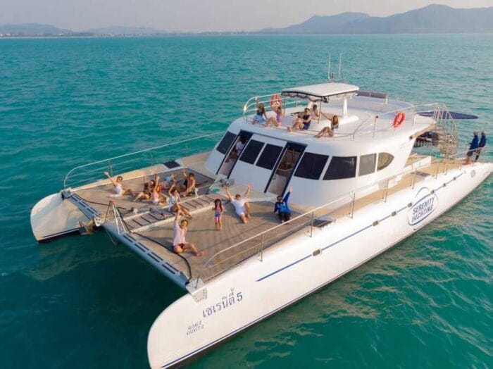 Ужин на закате на катамаране Serenity — изображение 2