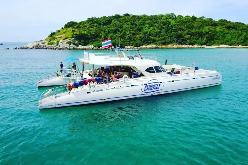 8-часовая прогулка вокруг острова Панган на катамаране Serenity