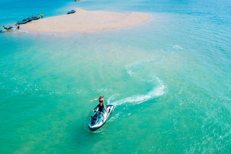 На водных мотоциклах по островам