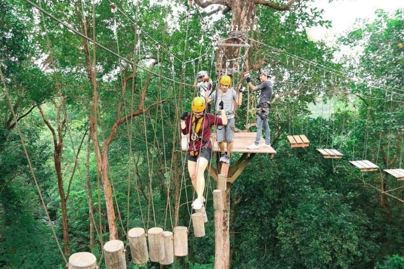 Веревочный парк Jungle extreme adventures