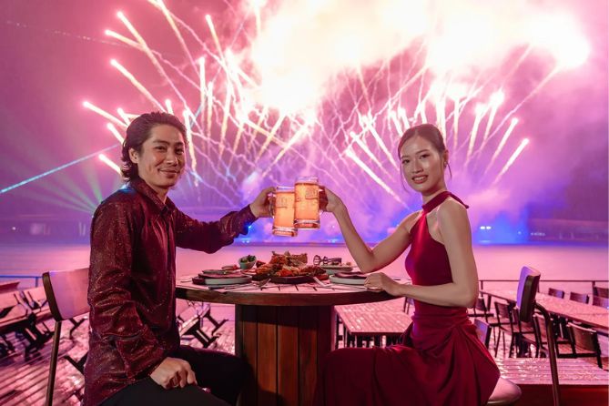 Индивидуальный тур: Огни Фукуока (вечернее шоу и фейерверки)