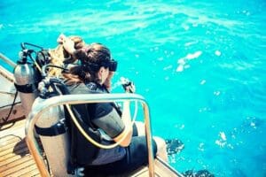 Scuba diving